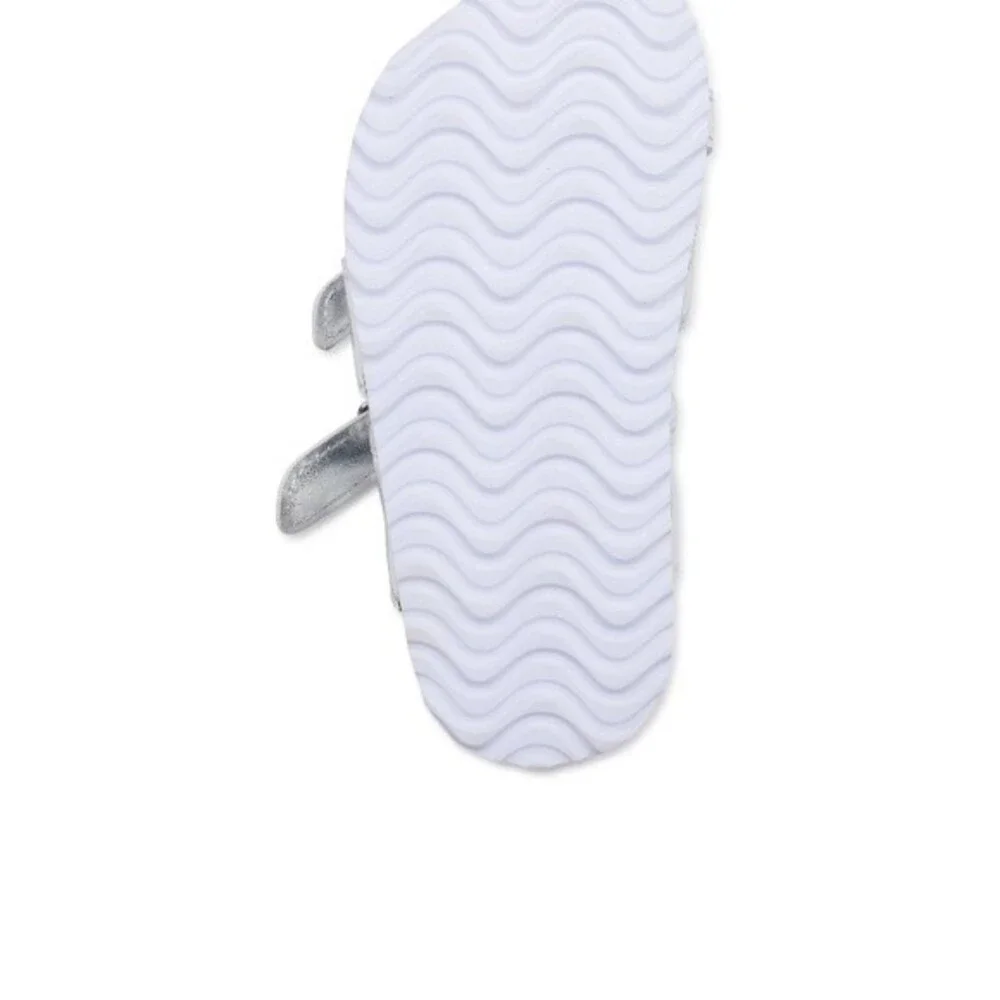Wonder Nation Metallic toddler Girl sandal Sz 7